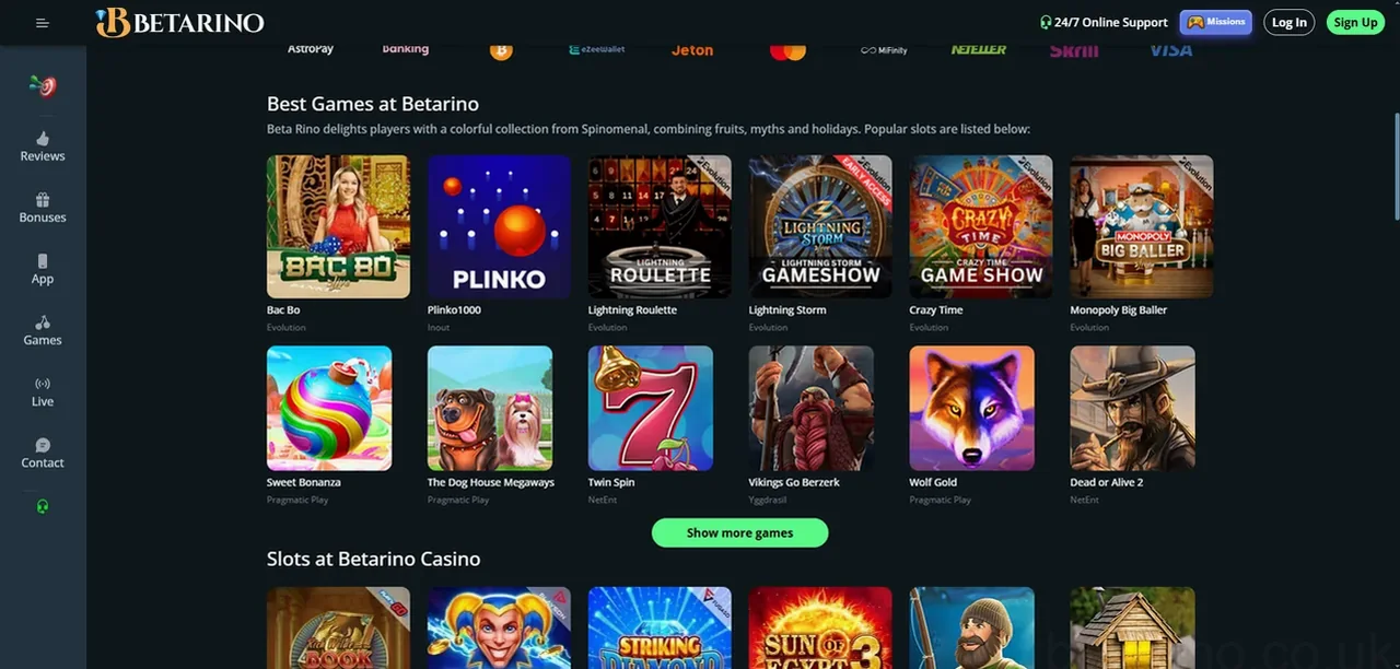 Betarino Casino Casino
